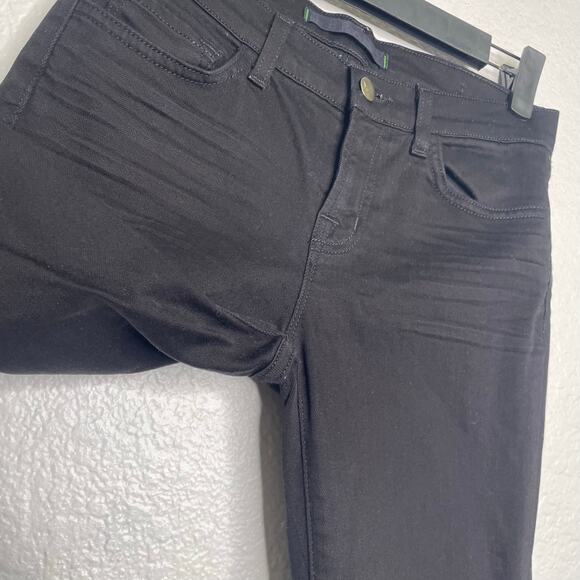 J. Brand Womens Jeans Size 25 Black Skinny Leg Denim Dark Wash Causal Wear - Picture 12 of 14